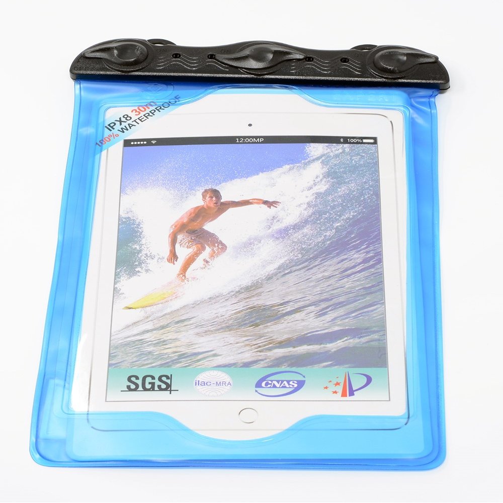 Adoretex Waterproof Tablet Case, 9"(WP-03) - Blue