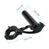 Handlebar Extender, Double Mount Aluminum Alloy Bracket for Bicycle Speedometer Headlight Phone (Black) view 4