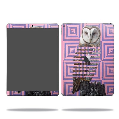 MightySkins Skin Compatible with Apple iPad Pro - Owl Maze | Protective, Durable, and Unique Vinyl Decal wrap Cover | Easy to Apply, Remove, and Change Styles | Made in The USA