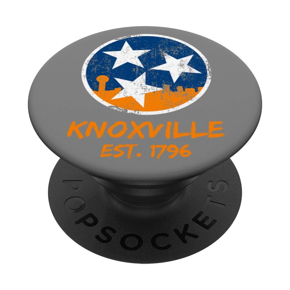 Knoxville Skyline Tennessee State Flag 1796 Orange & Blue