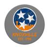 Knoxville Skyline Tennessee State Flag 1796 Orange & Blue view 3