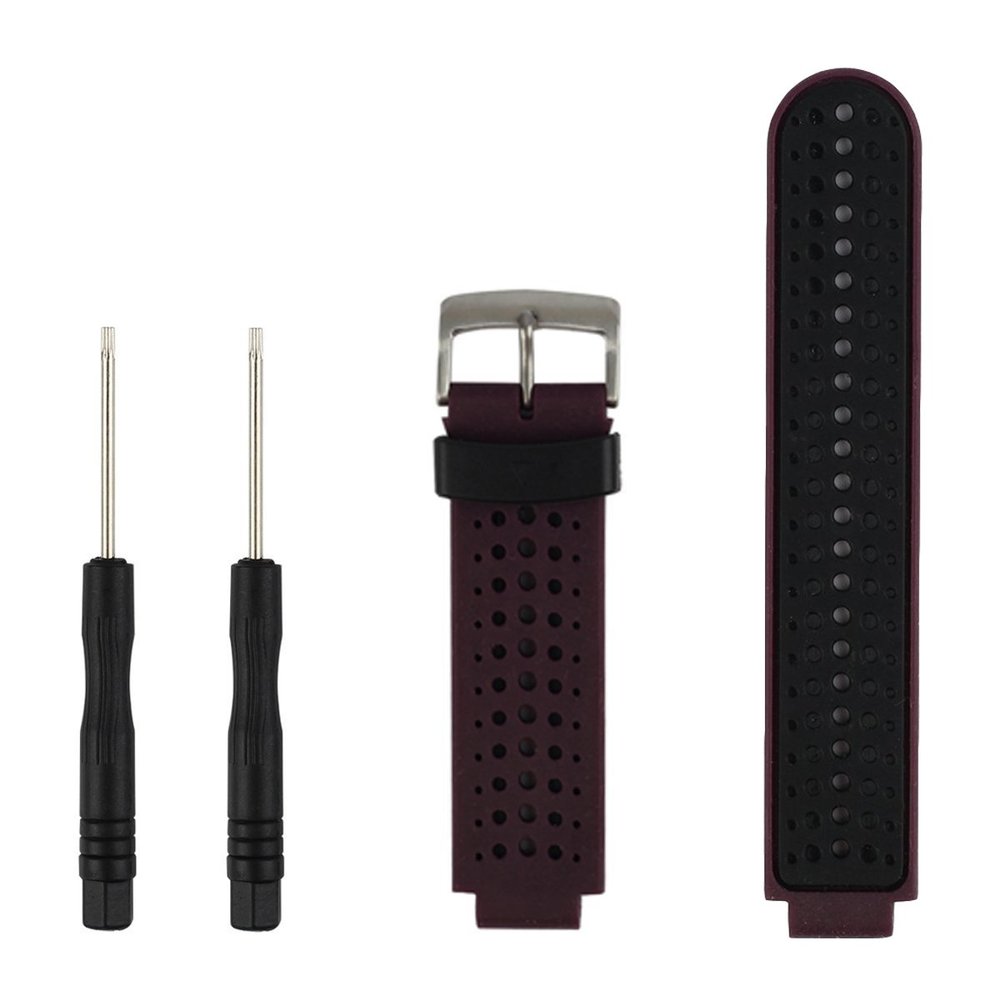 Baaletc For Forerunner 220/230/235/235 Lite/620/630/735XT Silicone Replacement Wrist Watch Accessory Band Strap for Forerunner 235 Smartwatch Men Women