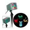 Gemmy Projection LED Whirl-A-Motion - Green Monster, Deer, and Candy Cane view 2