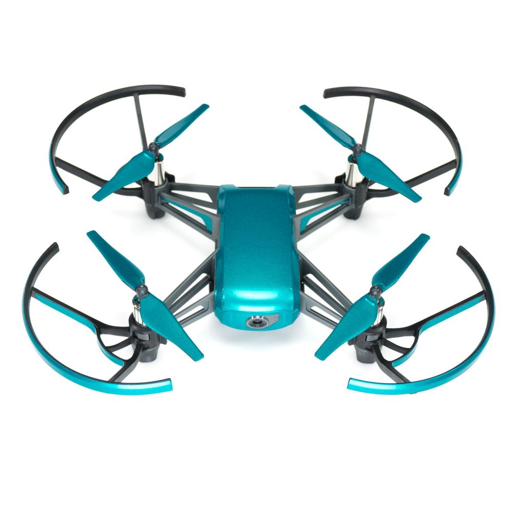 Wrapgrade Mono Skin Compatible with Tello (Caribbean Blue)