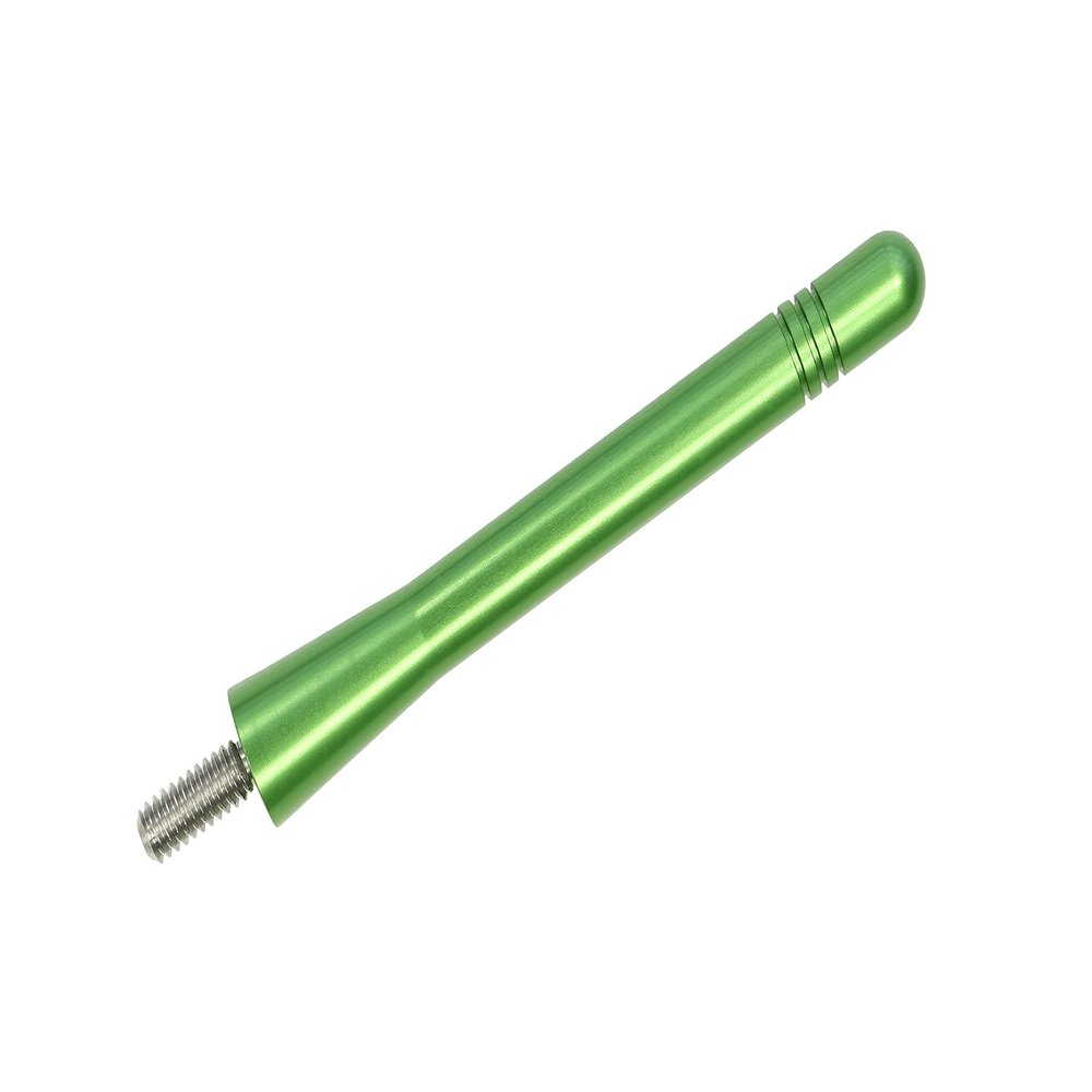 AntennaMastsRus - Made in USA - 4 Inch Green Aluminum Antenna is Compatible with Can-Am Spyder F3-RT-RT-S (2016-2023)