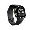 MightySkins Skin Compatible with Fitbit Versa Smartwatch - Nighttime Skulls | Protective, Durable, and Unique Vinyl Decal wrap Cover | Easy to Apply, Remove, and Change Styles | Made in the USA view 1