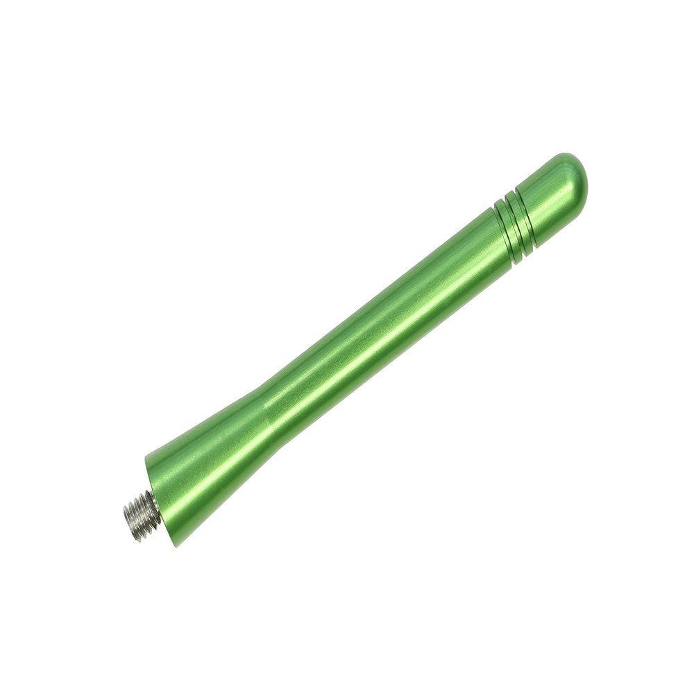 AntennaMastsRus - Made in USA - 4 Inch Green Aluminum Antenna is Compatible with Buick Enclave (2008-2015)