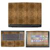 Decalrus - Protective Decal Leopard Skin Sticker for MSI GV62 (15.6" Screen) case Cover wrap MSgv62_15-187 view 1