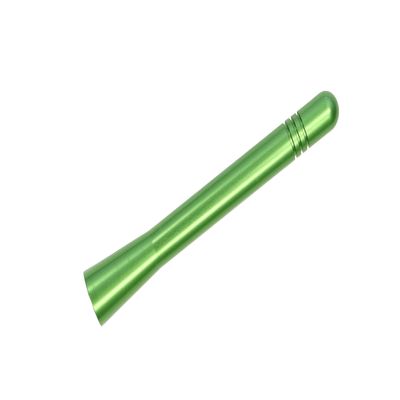 AntennaMastsRus - Made in USA - 4 Inch Green Aluminum Antenna is Compatible with Saab 9-7X (2007-2009)