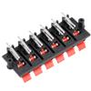 uxcell 5pcs 12 Way Jack Socket Spring Push Release Connector Speaker Terminal Strip Block view 4