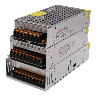 XUNATA 24V 10A 240W DC Switching Power Supply Transformer for CCTV, Radio, Computer Project, LED Strip Lights