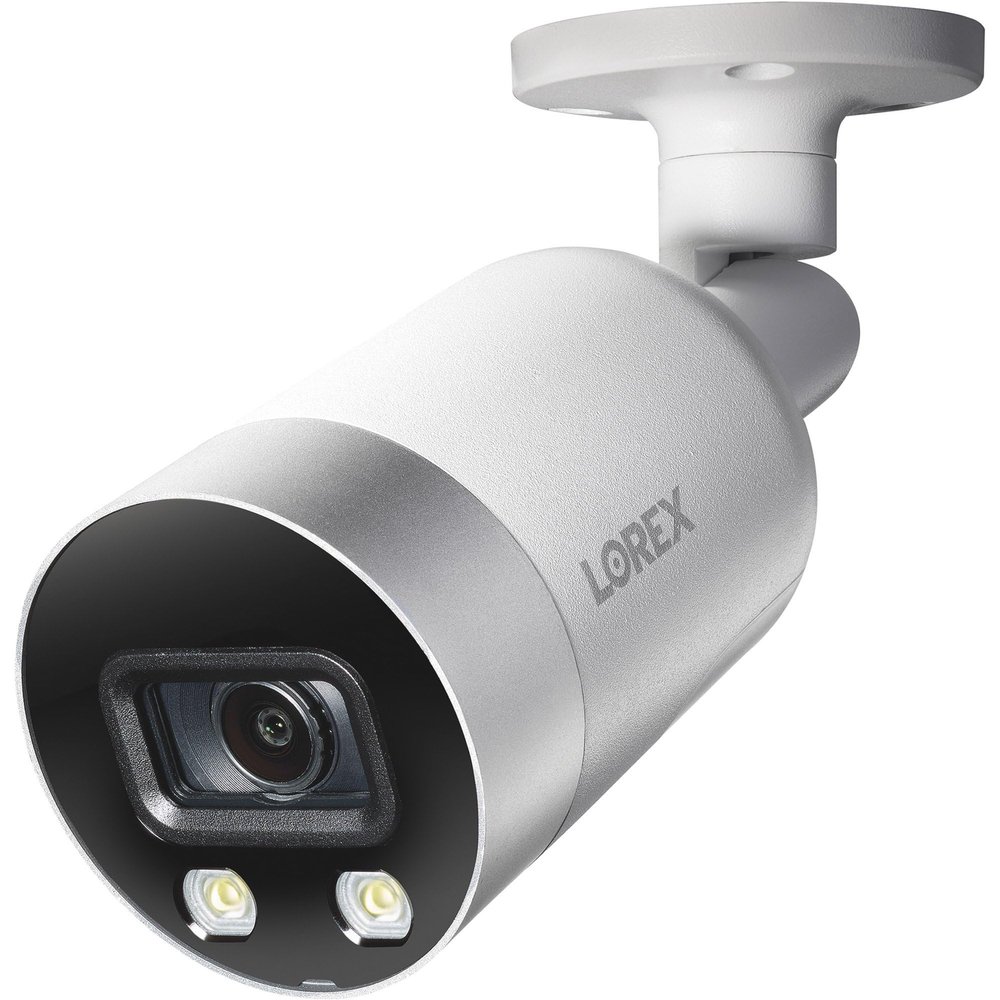 4K Ultra HD Analog Active Deterrence Add-on Security Bullet Camera with Color Night Vision