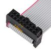 uxcell IDC 16 Pins Connector Flat Ribbon Cable Female Connector Length 30cm 2.54mm Pitch,5pcs view 4