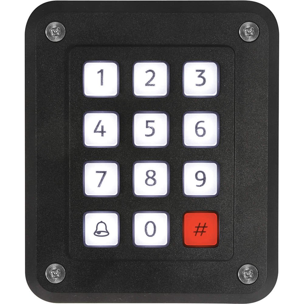STORM INTERFACE Illuminated Access Control Keypad, 12 Key