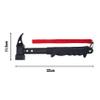 Outdoor Hiking Camping Multi-Function Tent Hammer Stake Remove Mallet, Outdoor Portable Framing Hammer with High Strength Rubber Handle, Multi-Function Lanyard Nail & Stake Puller Tent Hammer view 4
