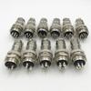 10Set GX20 XLR 2 3 4 5 6 7 8 9 10 12 14 Pin Female Plug 20mm Male Chassis Mount Socket Aviation Circular Connector (12Pin) view 2