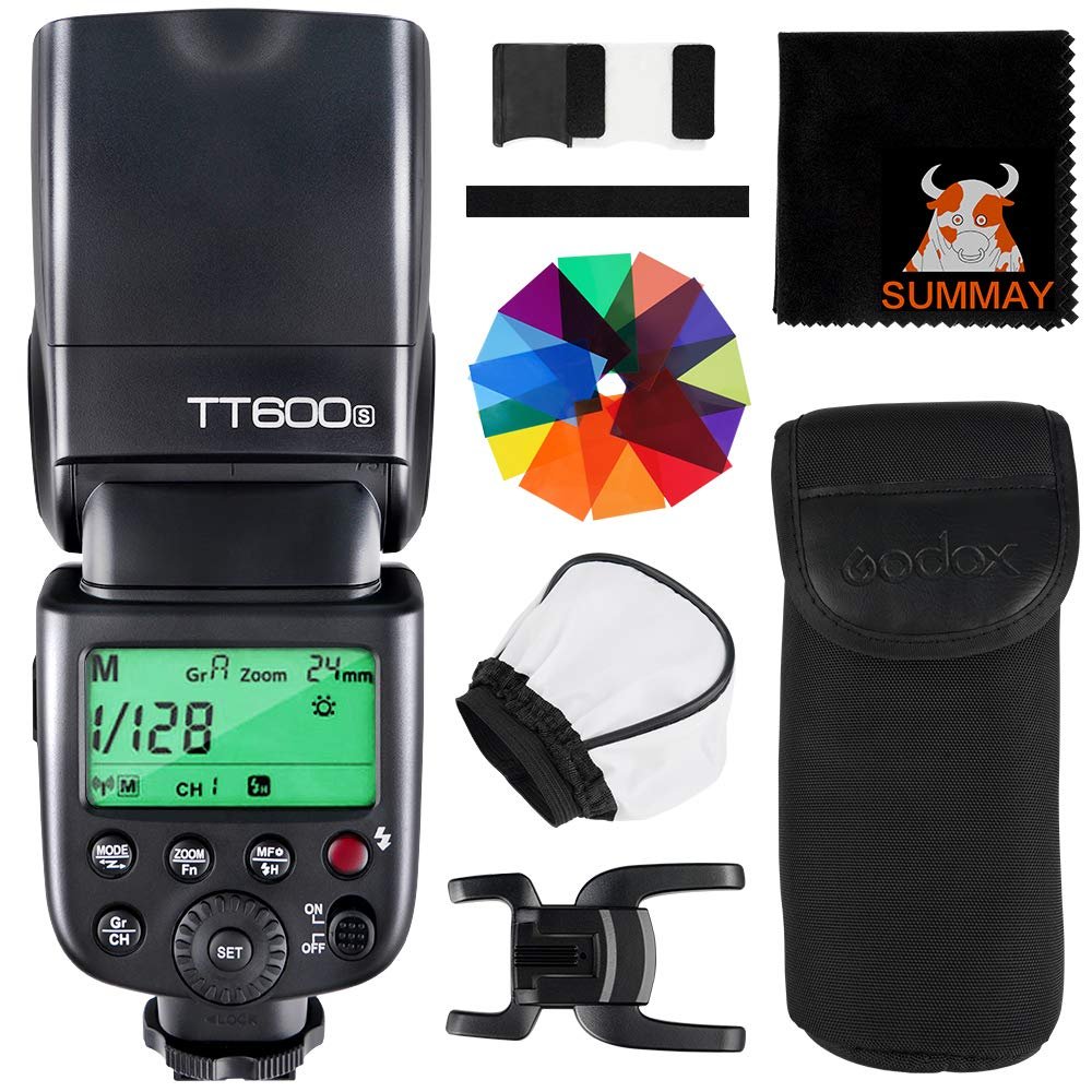 GODOX TT600S Camera Flash GN60 Speedlight for Sony Cameras with MI Hotshoe (TT600S)