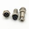 10Set GX16 XLR 16mm 2 3 4 5 6 7 8 9 10 Pin Female Plug Male Socket Aviation Connector (4Pin) view 1