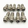 10Set GX16 XLR 16mm 2 3 4 5 6 7 8 9 10 Pin Female Plug Male Socket Aviation Connector (4Pin) view 2