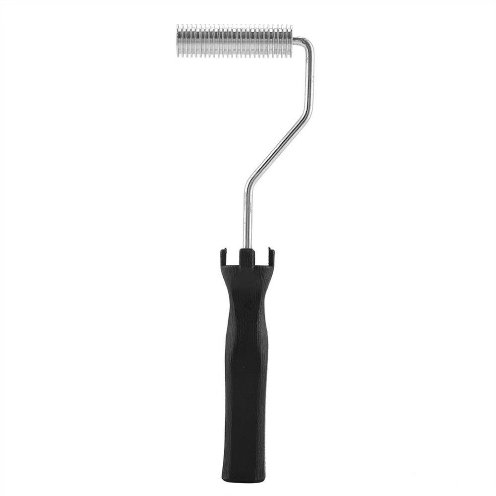Fiberglass Bubble Laminating Roller Aluminum Alloy Bubble Paddle Hand Tools with ABS Handle for GRP FRP Work(2175mm)