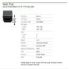 SBD Ltd. (Pack of 100) 2" Square Black Plastic Tubing Plugs, |10-14 Ga for Hole Size 1.85" to 1.92"| 2 inch - 2"x2" |Furniture Decor| End Caps for Fitness Equipment Replacement Attachments view 2