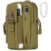 IronSeals Tactical Molle Pouch Compact Utility EDC Waist Pack Cell Phone Holster for 4.7"-6.9" iPhone 15 Pro Max/15/14 Plus/14 Pro Max/14 Pro/14/13 Pro Max/13 Pro/13/12 Pro/11 Pro/11/XS Max view 1