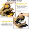 IronSeals Tactical Molle Pouch Compact Utility EDC Waist Pack Cell Phone Holster for 4.7"-6.9" iPhone 15 Pro Max/15/14 Plus/14 Pro Max/14 Pro/14/13 Pro Max/13 Pro/13/12 Pro/11 Pro/11/XS Max view 3