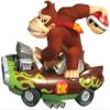 6 Inch DK Donkey Kong Super Mario Kart Wii Bros Brothers Removable Wall Decal Sticker Art Nintendo 64 SNES Home Kids Room Decor Decoration - 6 by 5 inches view 1