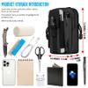 IronSeals Tactical Molle Pouch Compact Utility EDC Waist Pack Cell Phone Holster for 4.7"-6.9" iPhone 15 Pro Max/15/14 Plus/14 Pro Max/14 Pro/14/13 Pro Max/13 Pro/13/12 Pro/11 Pro/11/XS Max view 4