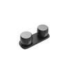 Fashionit U Pro - Mini Bluetooth Speaker Set U Pro TWS Wireless Speakers with Charging Tray | Portable Small Speakers with Surround Sound for Travel, Shower, Beach, Car | Black view 2