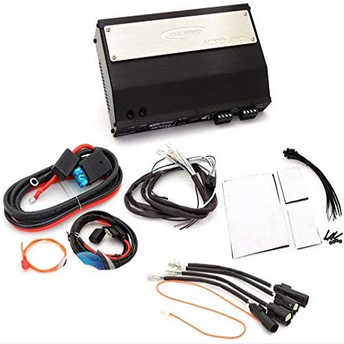Arc Audio MPAK10 Motorcycle Audio Kit with 4-Channel Amplifier Compatible with 2014+ HD Streetglide Motorcycles