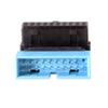 Cablecc USB 3.0 20pin Male to Female Extension Adapter Up Down Angled 90 Degree for Motherboard Mainboard (UP Angled) view 2