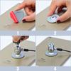 I3C Anchor Plate Adhesive Security Plate, Laptop Lock Plate with Slot, Universal Lock Plate for Laptop, Monitor, Smart Phone,Tablet, Other Electronic Products 4 Pack (Silver) view 3
