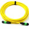 1M 3ft MTP/MPO to MPO (APC) Singlemode SMF Fiber Patch Cable 12 Fiber QSFP+ 40/100Gbe, QSFP+ 40GBASE-PLR4,12 Strands,Method B view 1