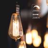 Jslinter 6-Pack Edison Light Bulb 60 Watt Dimmable ST58 Vintage Warm Bulb view 4