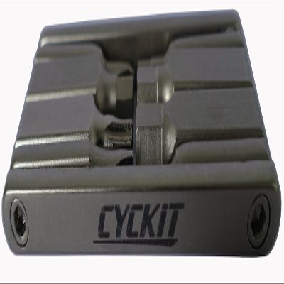 Cyckit Slimline Multitool - Bike Multitool, Metal, Rubber, Plastic Handle