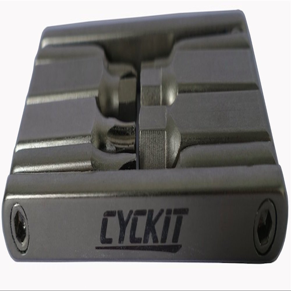 Cyckit Slimline Multitool - Bike Multitool, Metal, Rubber, Plastic Handle