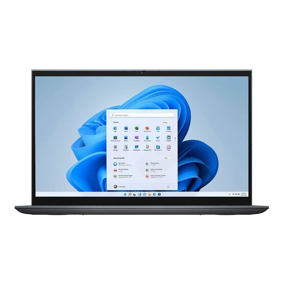 Dell - Inspiron 7000 2-in-1 14" FHD IPS Touch-Screen Laptop - AMD Ryzen 5 5500U - 8GB Memory - 256GB Solid State Drive  Blue  i7415-A906BLU-PUS
