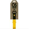 All Mountain Style MTB Tube Strap  Lightweight, Bike Frame Strap for CO2, Tire Levers & Tube  Universal Fit, Weather-Resistant TPE Material - Yellow Color view 1