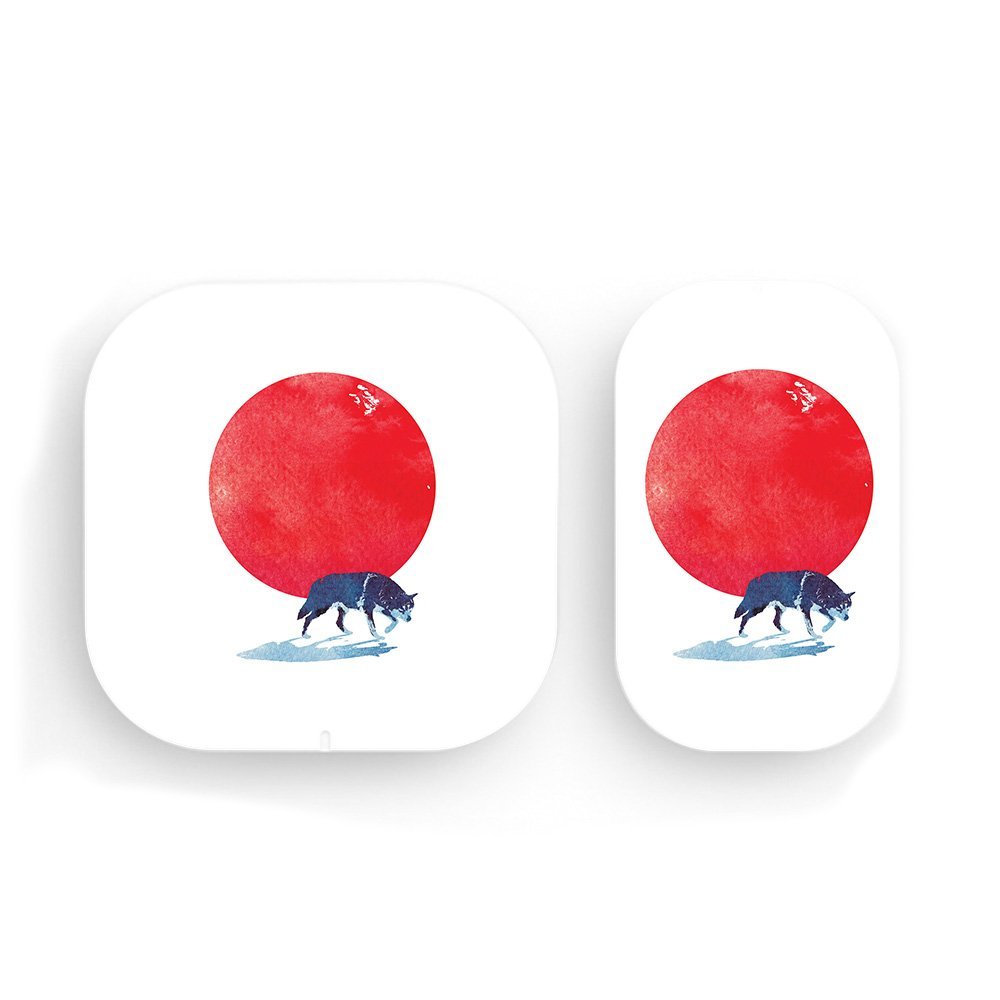 MightySkins Skin Compatible with Eero Home WiFi System + 1 Beacon - Fear The Red | Protective, Durable, and Unique Vinyl Decal wrap Cover | Easy to Apply, Remove, and Change Styles | Made in The USA