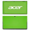 Decalrus - Protective Decal for Acer Switch 3 SW312 (12.2" Screen) Tablet Green Carbon Fiber Skin Skins Decal for case Cover wrap CFacerSwitch3_sw312Green view 1