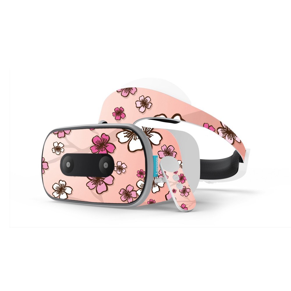 MightySkins Skin Compatible with Lenovo Mirage Solo - Cherry Blossom | Protective, Durable, and Unique Vinyl Decal wrap Cover | Easy to Apply, Remove, and Change Styles | Made in The USA
