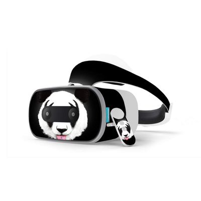 MightySkins Skin Compatible With Lenovo Mirage Solo - Rock N Roll Panda | Protective, Durable, and Unique Vinyl Decal wrap cover | Easy To Apply, Remove, and Change Styles | Made in the USA