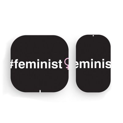 MightySkins Skin Compatible with Eero Home WiFi System + 1 Beacon - Feminist | Protective, Durable, and Unique Vinyl Decal wrap Cover | Easy to Apply, Remove, and Change Styles | Made in The USA