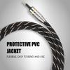 TOSLINK to 3.5mm Mini Plug Optical Fiber Digital Audio Cable, SPDIF Gold Plated Round Connector, High-Fidelity (HiFi) Optical Audio Cable, 1.5m Full-Size Male Toslink to Mini Plug Fiber Optic Cable view 3