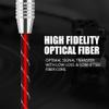 TOSLINK to 3.5mm Mini Plug Optical Fiber Digital Audio Cable, SPDIF Gold Plated Round Connector, High-Fidelity (HiFi) Optical Audio Cable, 1.5m Full-Size Male Toslink to Mini Plug Fiber Optic Cable view 4