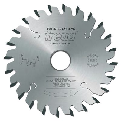 Freud LI25M31DA3: 115mm x 24T Conical Scoring