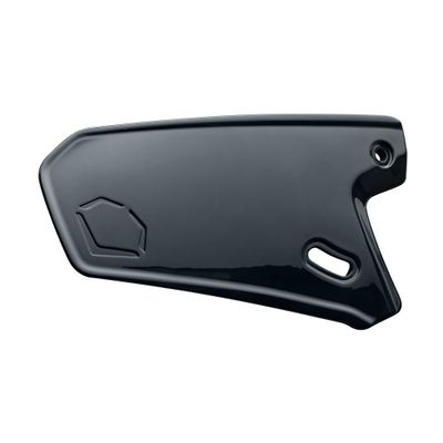 EvoShield XVT High Gloss Batting Helmet Face Shield - Charcoal, Left Handed Hitter
