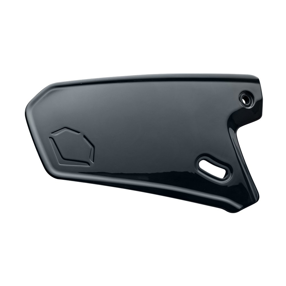 EvoShield XVT High Gloss Batting Helmet Face Shield - Charcoal, Left Handed Hitter
