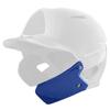 EvoShield XVT High Gloss Batting Helmet Face Shield - Royal, Left Handed Hitter view 3